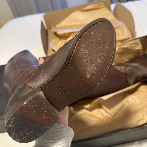 Frye Melissa stud back zip leather boots - Picture 5 of 5